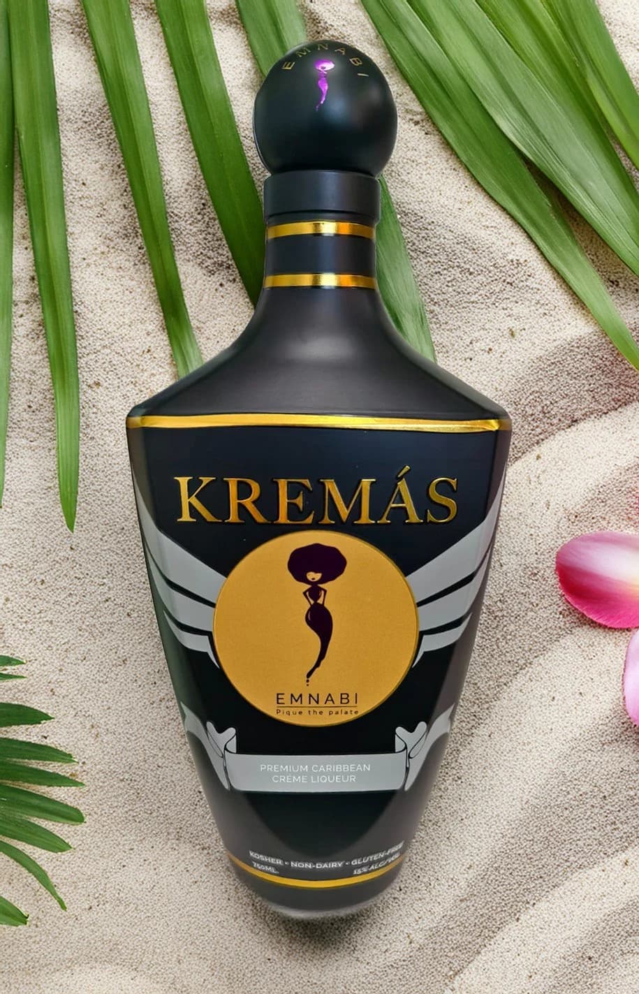 KREMAS by EMNABI — Premium Caribbean Crème Liqueur bottle